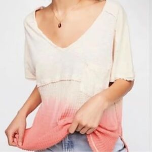 Free People We The Free Sun Dial Tee Size M